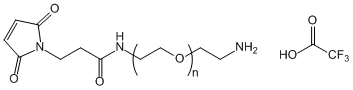 Mal-NH-PEG-NH2.TFA(图1)