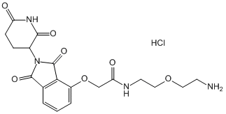 Thalidomide-O-amido-PEG1-NH2.HCl