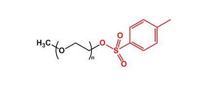 甲氧基聚乙二醇对甲苯磺酸酯 mPEG-OTs(图1)