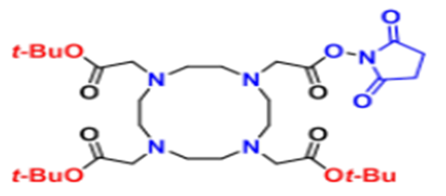 DOTA-(COOt-Bu)3-NHS，819869-77-7(图1)