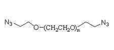 Azide-PEG-N3，MW：2000，叠氮-聚乙二醇-叠氮