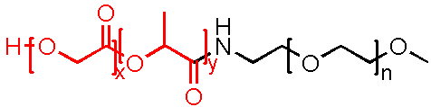 Methoxy-PEG-Poly(lactide-co-glycolide)，MPEG-PLGA(图1)