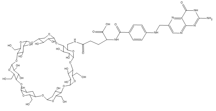 叶酸修饰环糊精,FA-Cyclodextrin- β(图1)